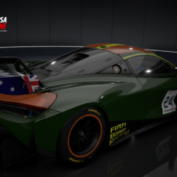 McLaren 720S GT3 EVO v3 Rear